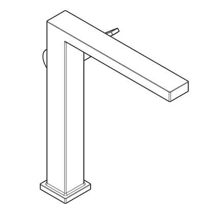 Hansgrohe Tecturis E Смеситель для раковины, белый матовый (73070700)