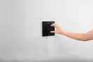 Термостат на 2 потребителя со встроенной защитной комбинацией EN 1717 Hansgrohe ShowerSelect Comfort E (цвет - чёрный матовый) 15578670