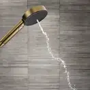 Лейка для душа Hansgrohe Pulsify Select EcoSmart (цвет - шлифованная бронза), 3 вида струи Relaxation 24111140