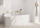 Лейка для душа Hansgrohe Pulsify Select EcoSmart (цвет - шлифованная бронза), 3 вида струи Relaxation 24111140