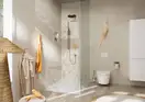 Верхний душ Ø260 мм Hansgrohe Pulsify S, 1 вид струи (цвет - шлифованная бронза) 24140140