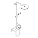Hansgrohe Pulsify Showerpipe 260 1jet, білий матовий (24220700)