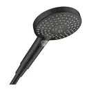 Лейка для душа Hansgrohe Raindance Select S PowderRain (цвет - чёрный матовый), 3 вида струи 26014670
