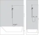 Hansgrohe Crometta Vario Green Душовий гарнітур, хром/білий (26555400)