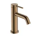 Смеситель для раковины 80 CoolStart Hansgrohe Tecturis S (цвет - матовоя бронза), без донного клапана 73301140