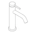 Hansgrohe Tecturis S Змішувач для раковини, чорний матовий (73312670)
