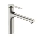 Кухонный смеситель, с вытяжным душем, 2 вида струи Hansgrohe Zesis M33 (цвет - сталь) 74801800