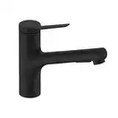 Кухонный смеситель 2 вида струи, sBox Hansgrohe Zesis M33 (цвет - чёрный матовый) 74821670