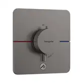 HANSGROHE ShowerSelect Comfort Q Термостат, матовый черный хром (15589340)
