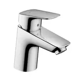 Смеситель для раковины 70 Hansgrohe Logis (цвет - хром), с металлическим сливным гарнитуром 71170000