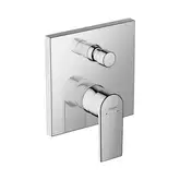 Смеситель для ванны, со встроенной защитной комбинацией Hansgrohe Vernis Shape (цвет - хром) 71469000