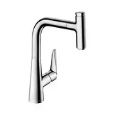 Кухонный смеситель 220, с вытяжным изливом, 1jet, sBox Hansgrohe Talis Select M51 (цвет - хром) 73852000