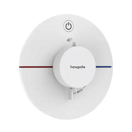 Hansgrohe ShowerSelect Comfort S Термостат, білий мат. (15553700)