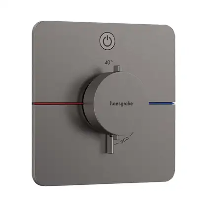 Hansgrohe ShowerSelect Comfort Термостат, чорний (15581340) Hansgrohe ShowerSelect Comfort Термостат, чорний (15581340)