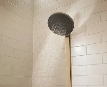 Hansgrohe Pulsify Душова система з термостатом, бронза (24241140)