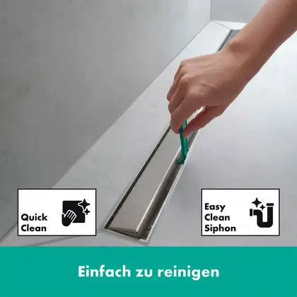 HANSGROHE RainDrain Allround Душовий канал, нерж. сталь (56190800)