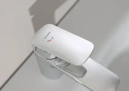 Смеситель для раковины 70 Hansgrohe Logis Coolstart (цвет - хром), без донного клапана 71073000
