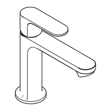 Hansgrohe Rebris S 110 Змішувач для раковини, хром (72588000)