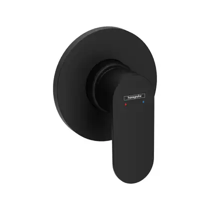 Смеситель для душа скрытого монтажа Hansgrohe Rebris S (цвет - чёрный матовый) 72649670