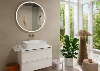 Hansgrohe Tecturis S Змішувач для раковини, матова бронза (73351140)