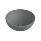 Умивальник на стільницю Flaminia APP d40 xh 16 cm, без переливу, Cenere matt (AP40A) (AP40ACEN)