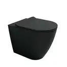 Унітаз підлоговий Flaminia Link із системою Goclean plus, carbone matt (LK117RG) (LK117RGCAR)