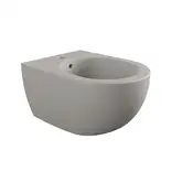 Біде підвісне Flaminia MINIAPP 48,5x36 h27cm, укорочене, Cenere matt (AP219) (AP219CEN)