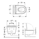 Geberit AquaClean Sela Унітаз-біде, білий (146.224.11.1)