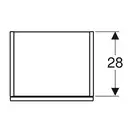 Пенал 36 х 29,9 х h118 см Geberit Smyle Square (500.361.JR.1)