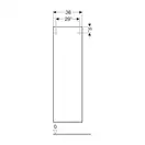 Пенал 36 х 29,9 х h118 см Geberit Smyle Square (500.361.JR.1)
