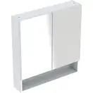Зеркальный шкафчик Geberit Selnova Square 58,8 х 17,5 х h85 см, белый глянцевый (501.264.00.1)