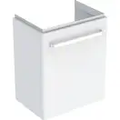 Тумба под раковину Geberit Selnova Compact 50 см, белый глянцевый (501.492.00.1)