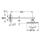Душевая система скрытого монтажа Grohe Eurocube (цвет - хром) (234090SB)