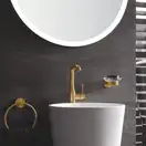 Змішувач для умивальника Grohe Essence New XL-Size, бронза (24170GN1)