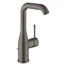 Змішувач для умивальника Grohe Essence New L-Size з донним клапаном, brushed hard graphite (24174AL1)