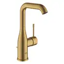 Змішувач для умивальника Grohe Essence New L-Size з донним клапаном, brushed cool sunrise (24174GN1)