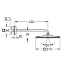 Душова система Grohtherm Cube (26405SC3), Grohe