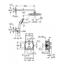 Grohe Grohtherm Душова система, хром (34872000)