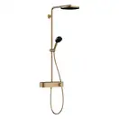 Hansgrohe Pulsify Showerpipe 260 Душова система, бронза (24220140)