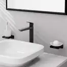 Hansgrohe Logis Fine Змішувач для раковини, чорний матовий (71258670)