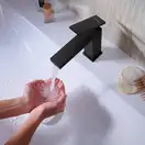 Hansgrohe Tecturis E Змішувач для раковини, чорний матовий (73010670)