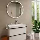 Hansgrohe Tecturis S Змішувач для раковини, чорний матовий (73360670)