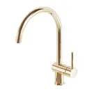 Змішувач для кухні Paffoni Light, з поворотним виливом, Honey Gold (LIG280HG)