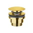 Донный клапан Clic-Clac Paffoni Light (цвет - Honey gold / Медовое золото) (ZSCA050HG)