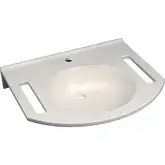 Geberit Publica Умывальник для ЛОВ, белый (402160016)