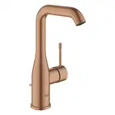 Змішувач для умивальника Grohe Essence New L-Size з донним клапаном, brushed warm sunset (24174DL1)