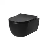Підвісний унітаз Noken SET ACRO COMPACT з кришкою Soft-Close, чорний (100282269)