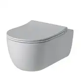 Унітаз підвісний Noken Set Acro Compact 54 см із кришкою Soft-Close, білий матовий (100282320)