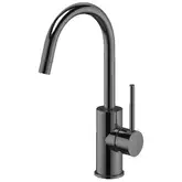 Змішувач для умивальника Paffoni Light без донного клапана, Brushed Black Nickel (LIG078NKNSP)