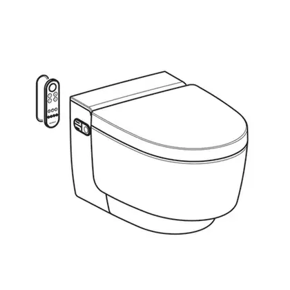 Унитаз подвесной Geberit AquaClean Mera Comfort (146.214.11.1)